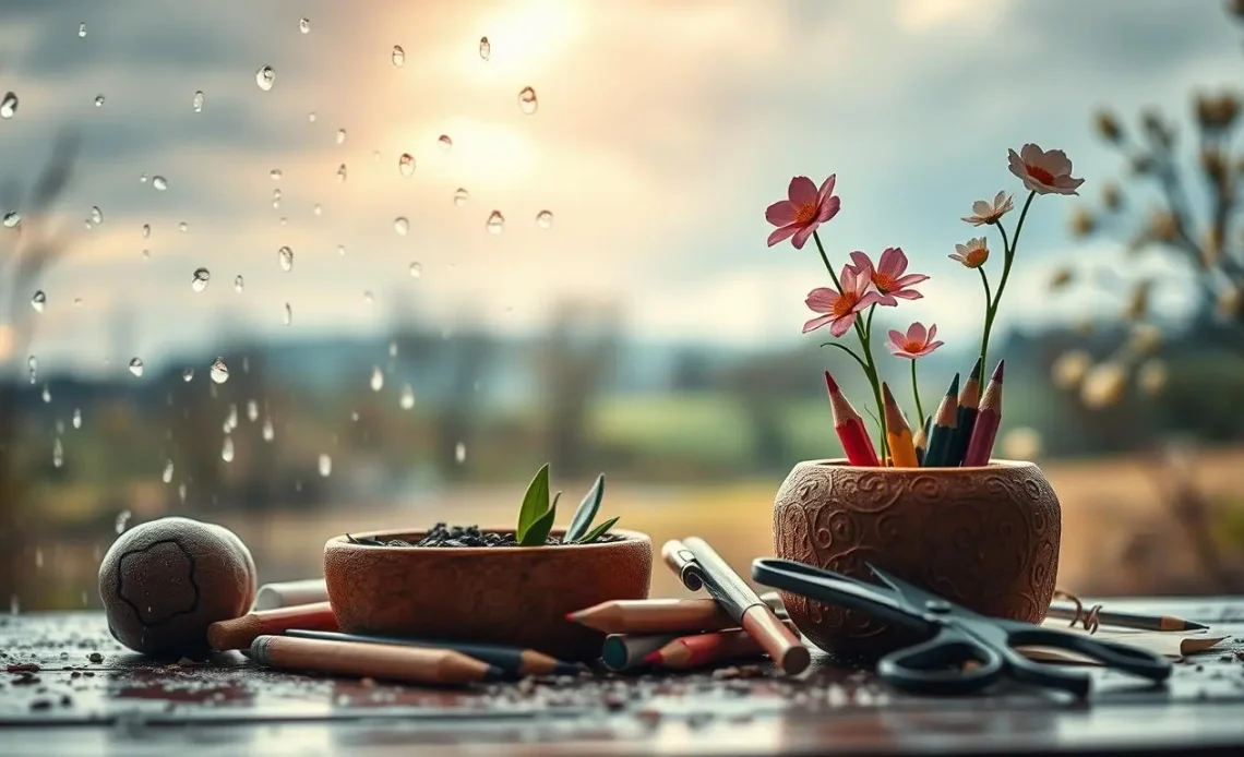 W marcu jak w garncu – szablon, praca plastyczna, inspiracje dla przedszkola i n